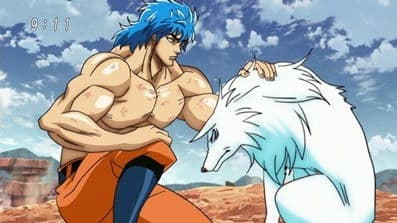 Still from The Pressure of Madness! Grinpatch vs. Toriko
