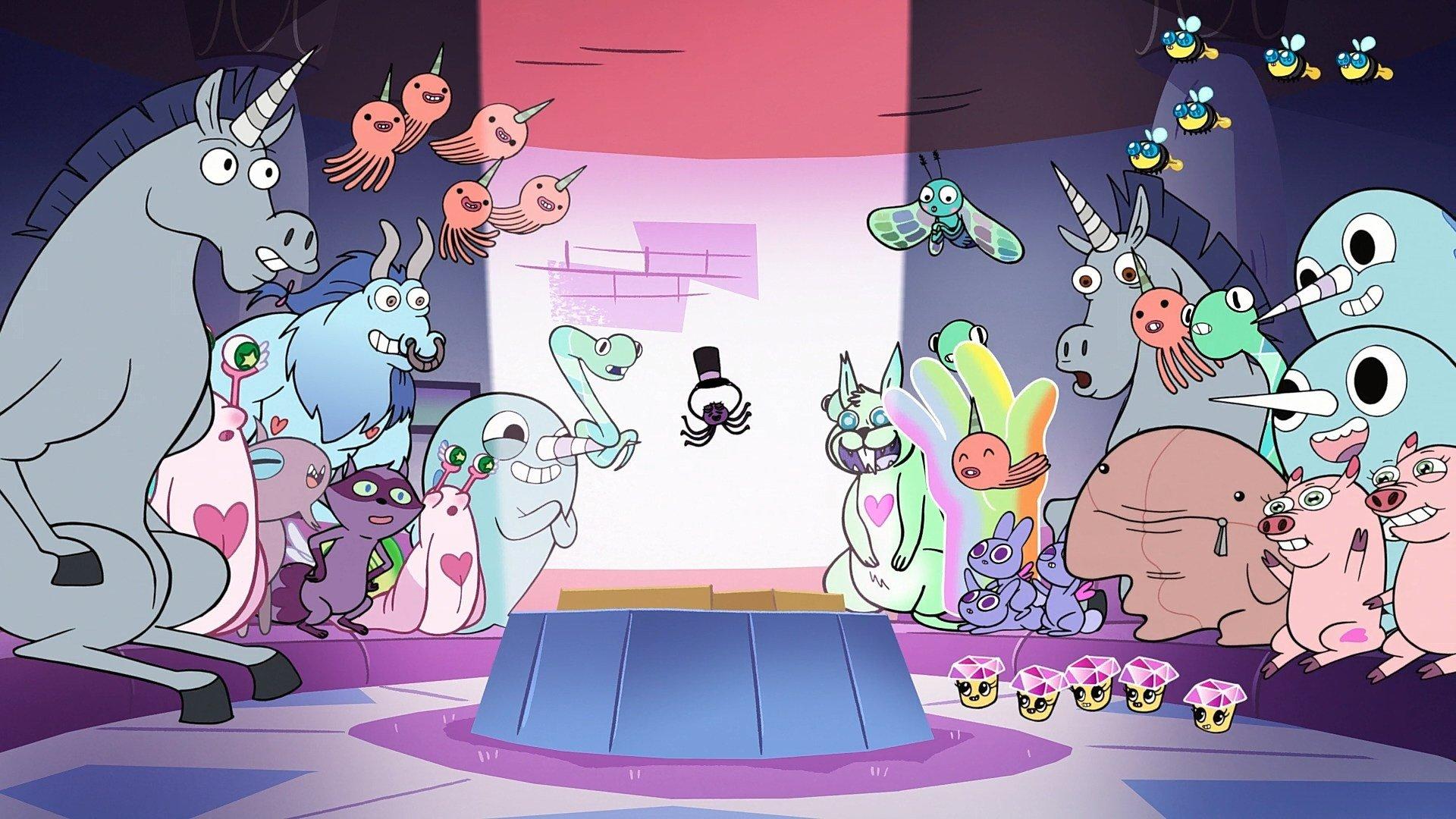 Still from Spider with a Top Hat