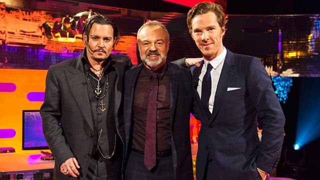 Still from Johnny Depp, Benedict Cumberbatch, Daniel Radcliffe, James McAvoy, The Corrs
