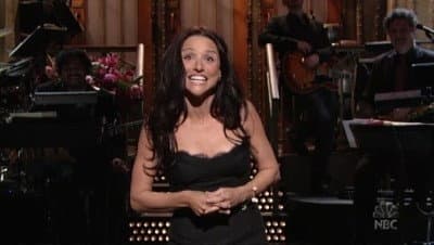 Still from Julia Louis-Dreyfus/Paul Simon