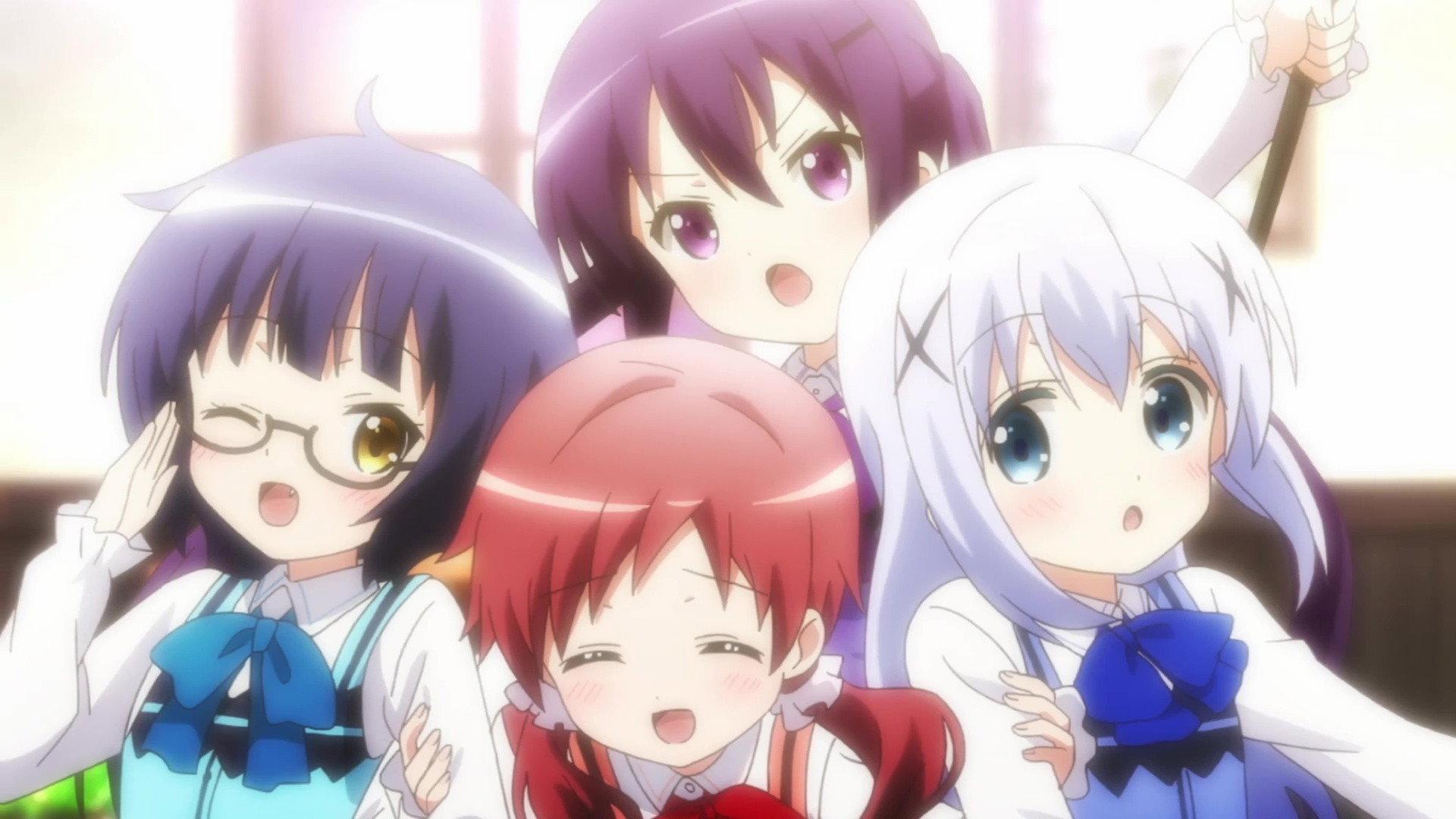 Still from Bunnisode 11: The Cafe of Smiles and the Rainbow Magician