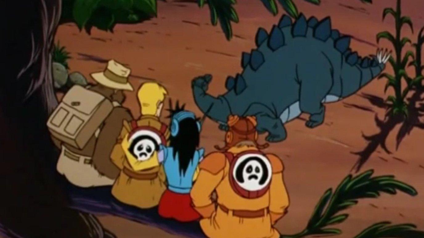 Still from The Secret of Mastodon Valley