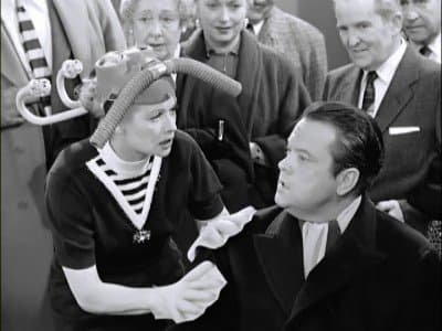 Still from Lucy Meets Orson Welles