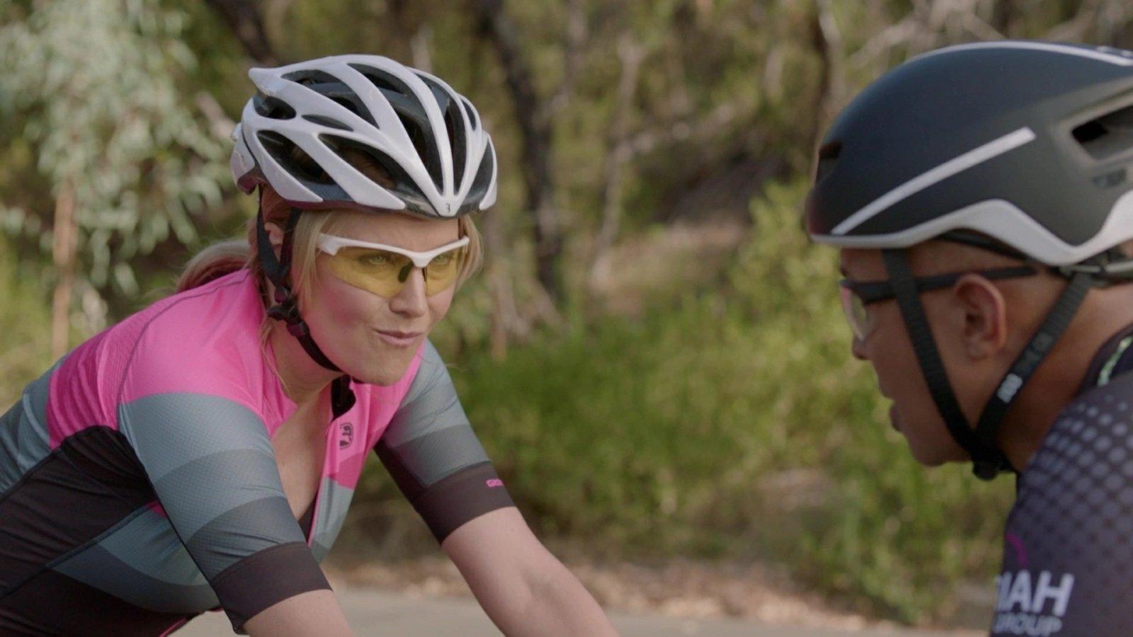 Still from Lividity in Lycra