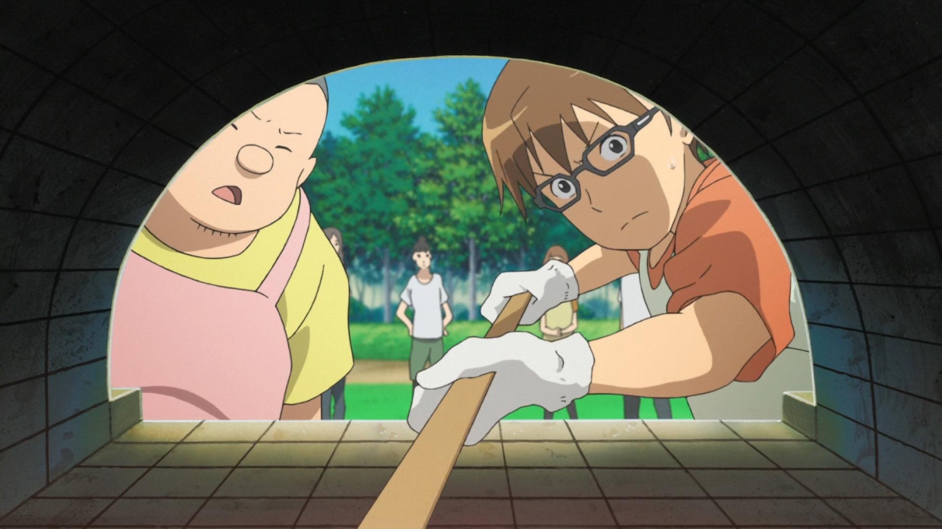 Still from Hachiken Bakes Pizza