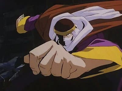 Still from He's the Undefeated of the East! Master Asia Appears