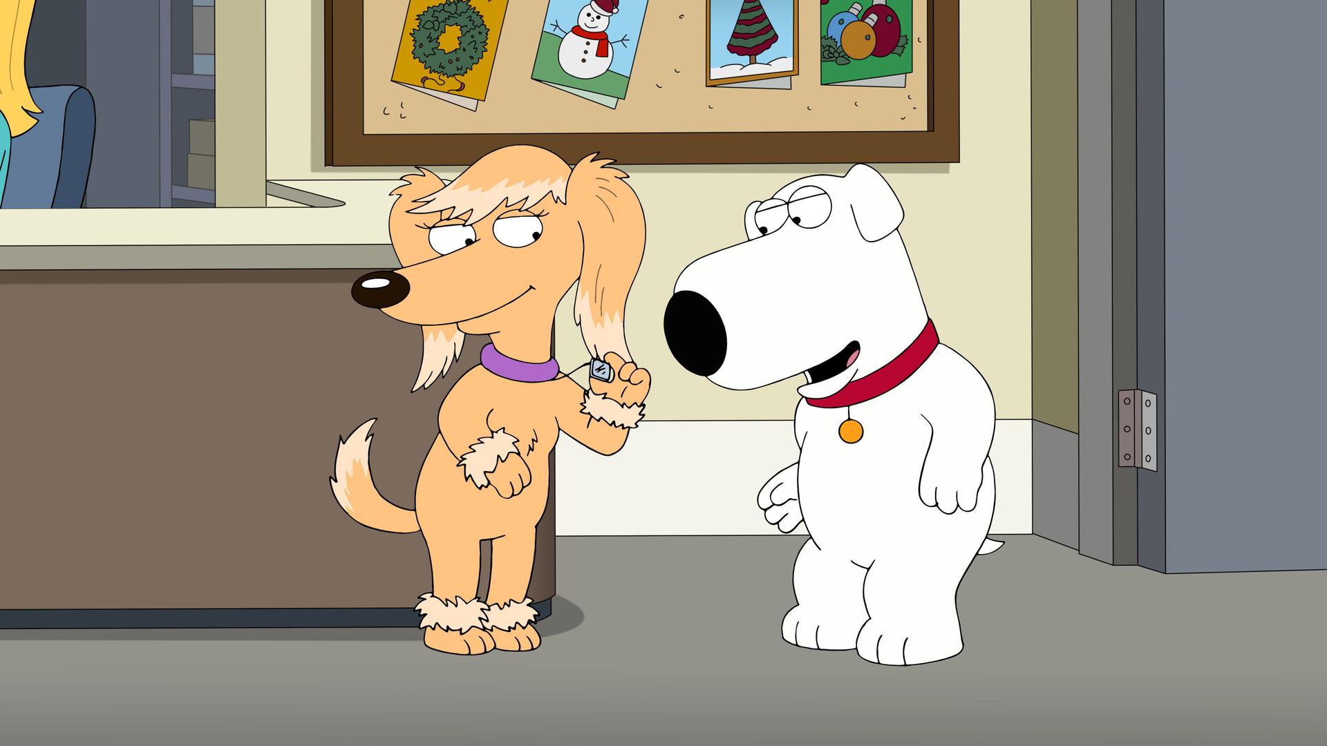 Still from Boy (Dog) Meets Girl (Dog)