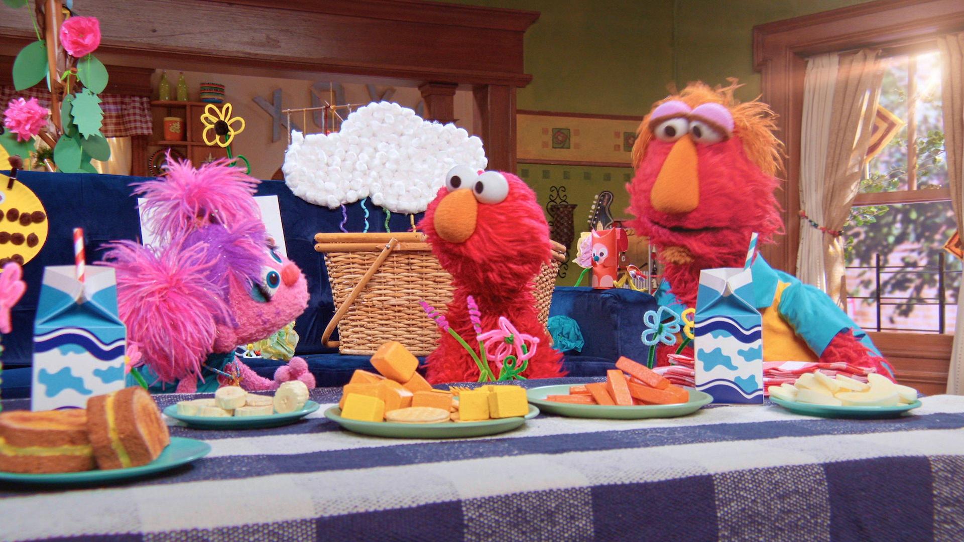 Still from Rainy Day Picnic