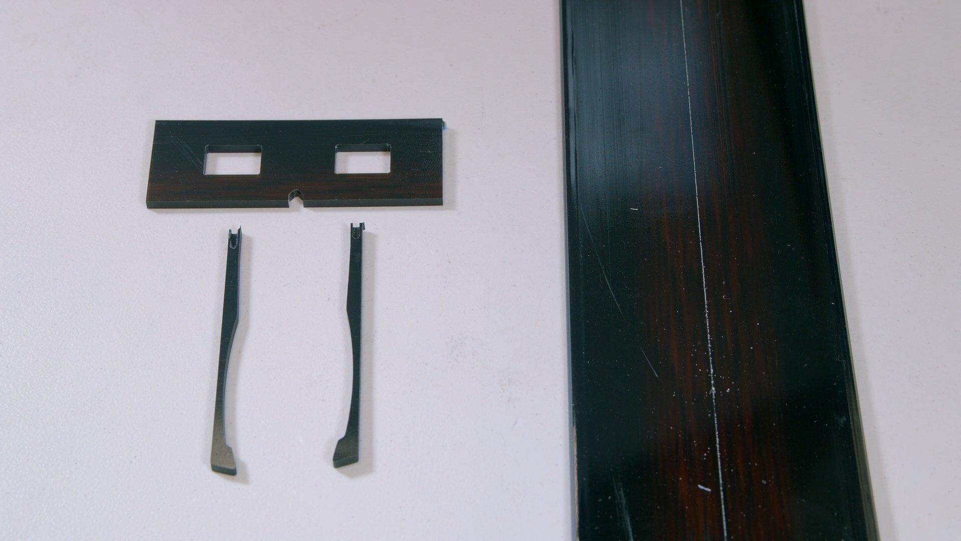Still from Sleeper Rigs, Pecans, Steel Pulleys, Acetate Eyewear
