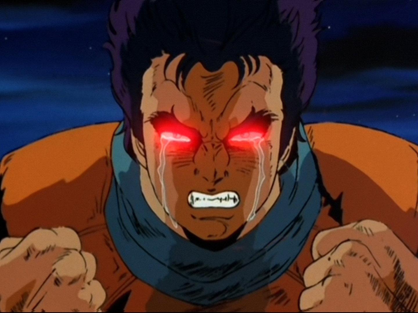 Still from Tragic Victim of Love! Kaioh's Foundation of Evil!!