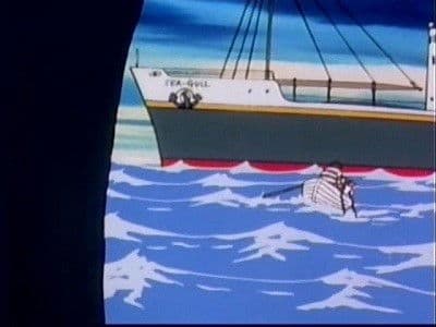 Still from On the Other Shore of the Stormy Sea