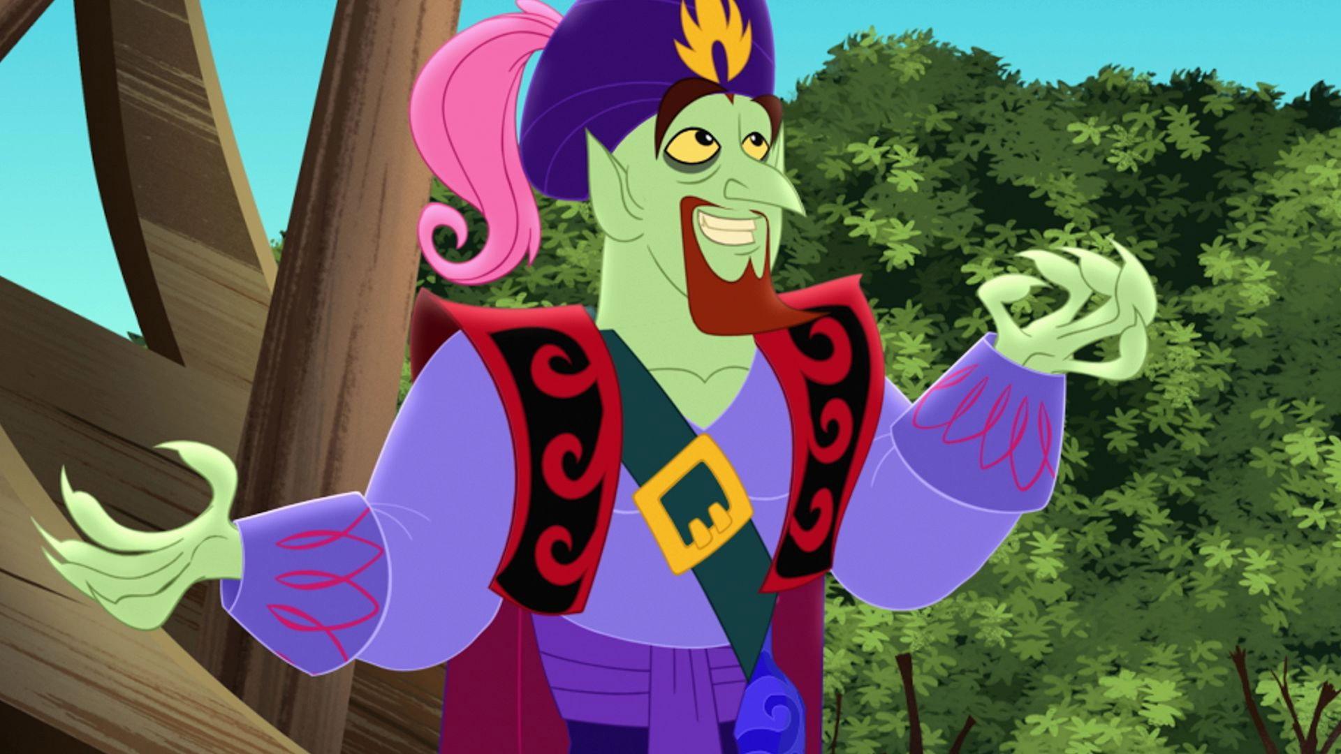 Still from Dread the Evil Genie / Sandblast!
