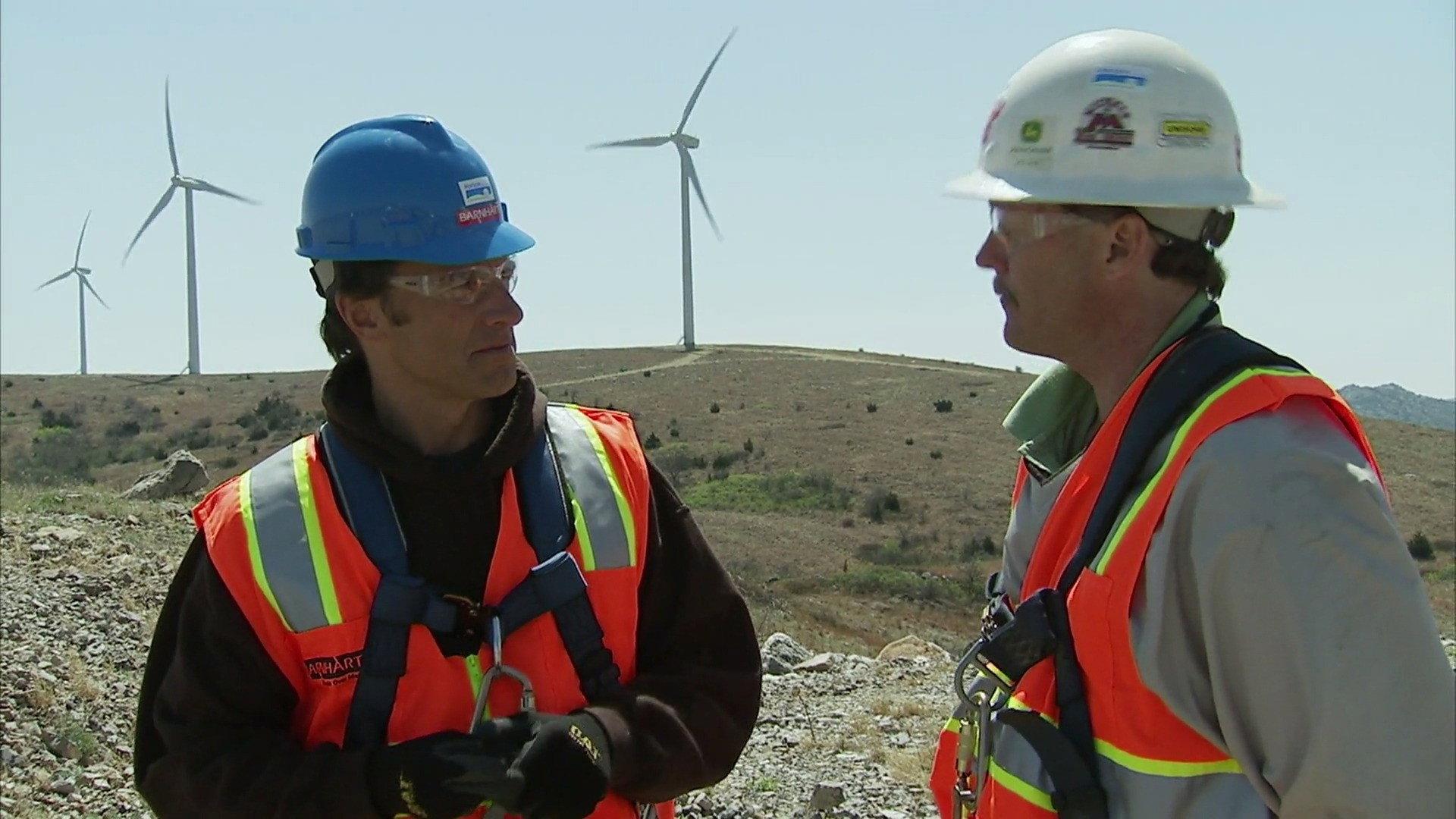 Still from Wind Farm Technician