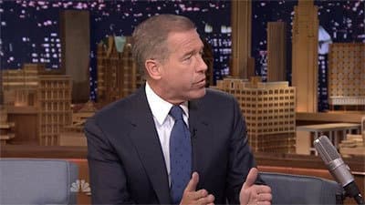 Still from Brian Williams, Christina Hendricks, Ilan Hall