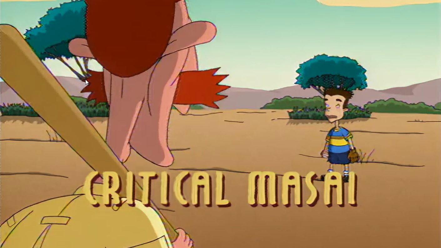 Still from Critical Masai