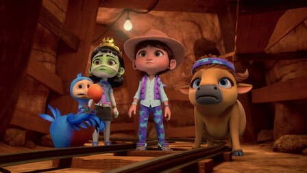 Still from Masked Mayem