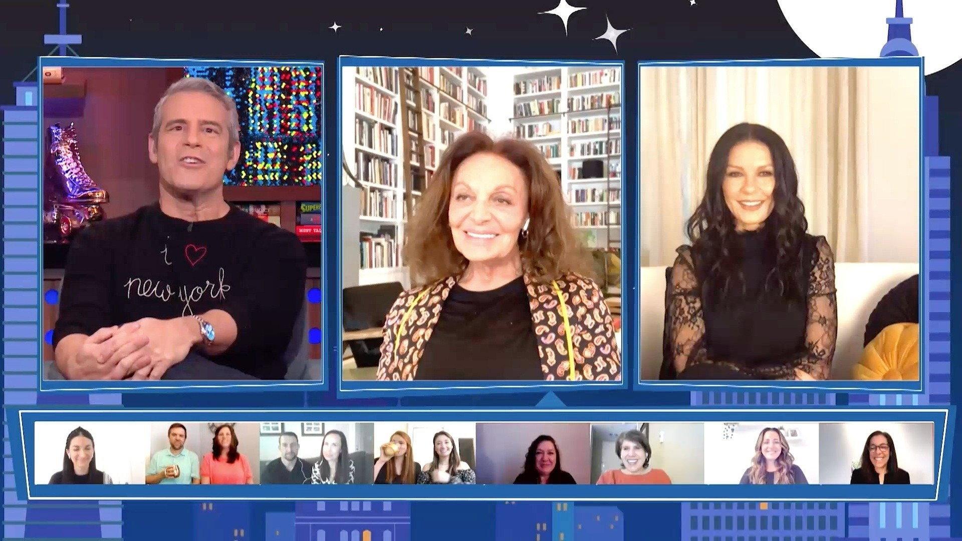 Still from Catherine Zeta-Jones & Diane von Furstenberg