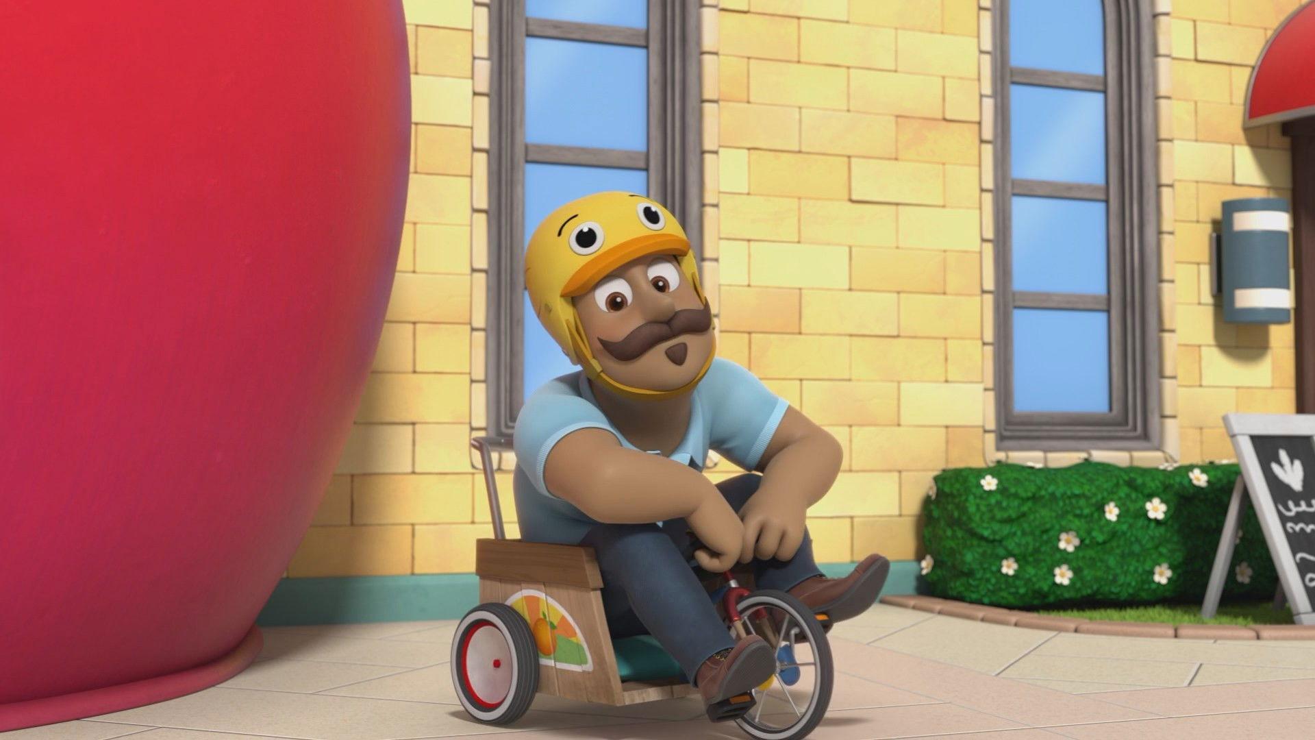 Still from Pups Save Little Grandpa and Mr. Alex