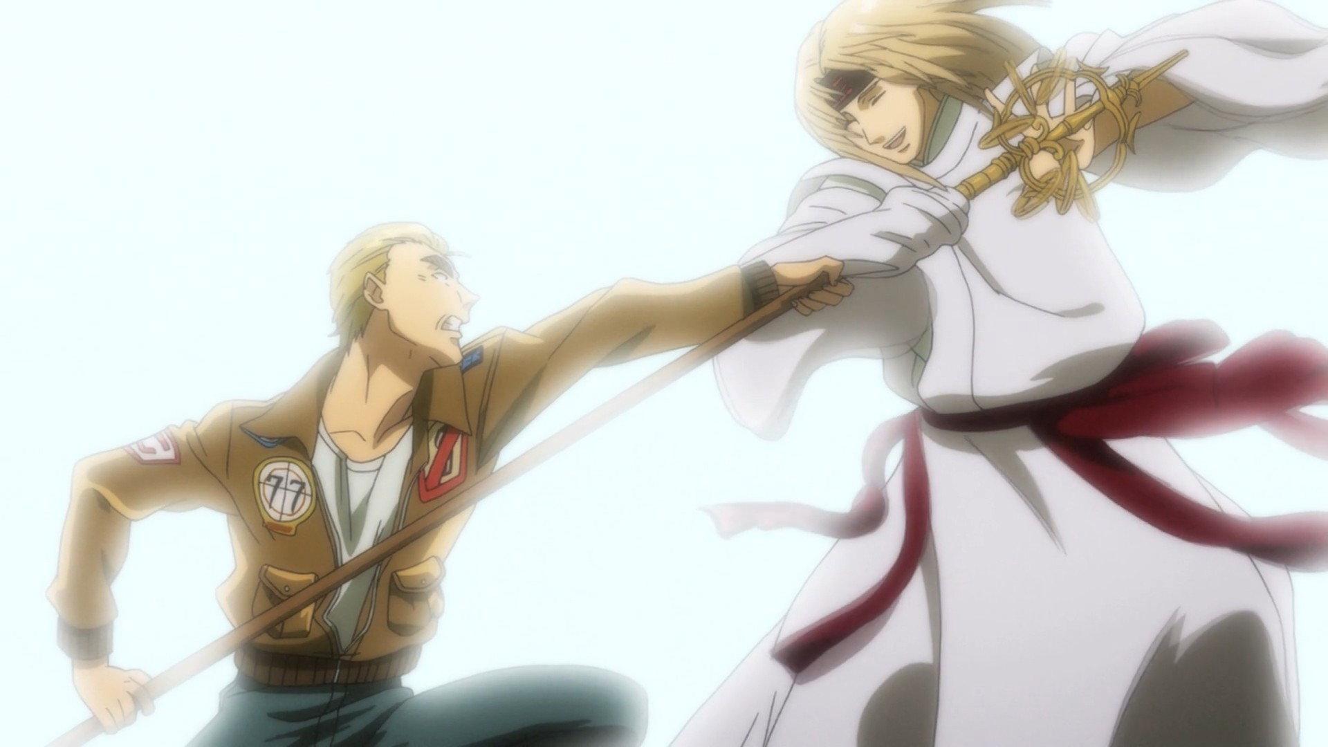 Still from The Crossroads of the Pursuit