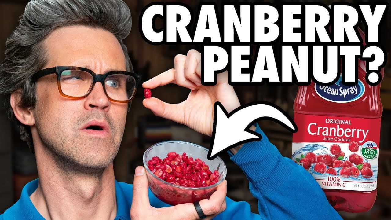 Still from What's This Peanut Soaked In? Taste Test - Good Mythical More