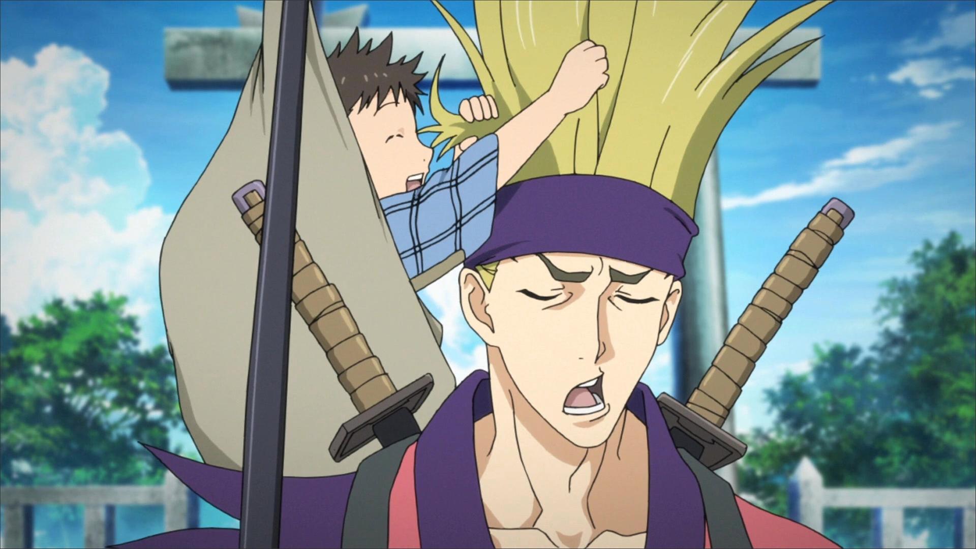 Still from New Kyoto Arc: Act 1 - Cage of Flames