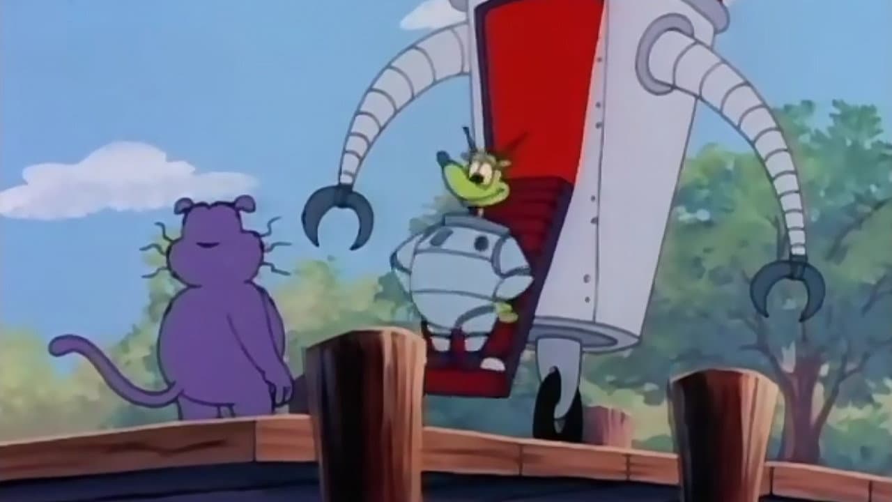 Still from Eek vs. the Flying Saucers
