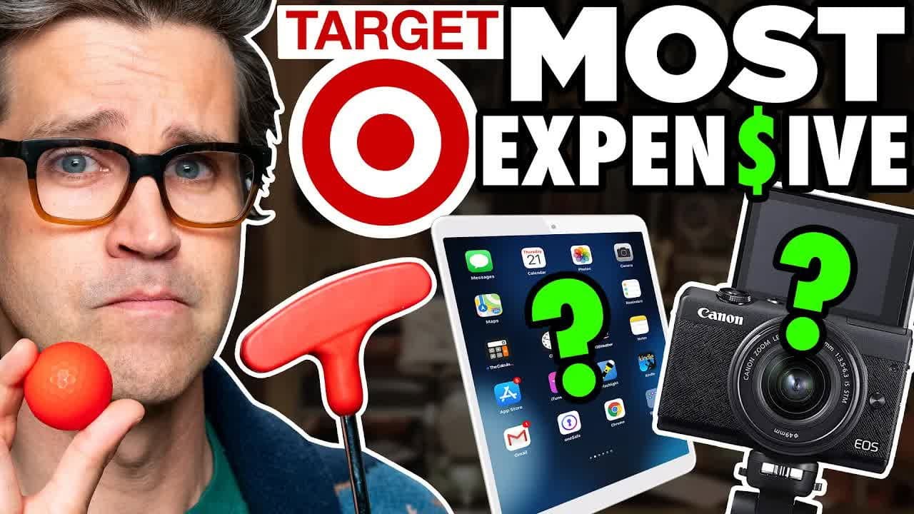 Still from What's The Most Expensive Item At Target? (Mini Golf Game)
