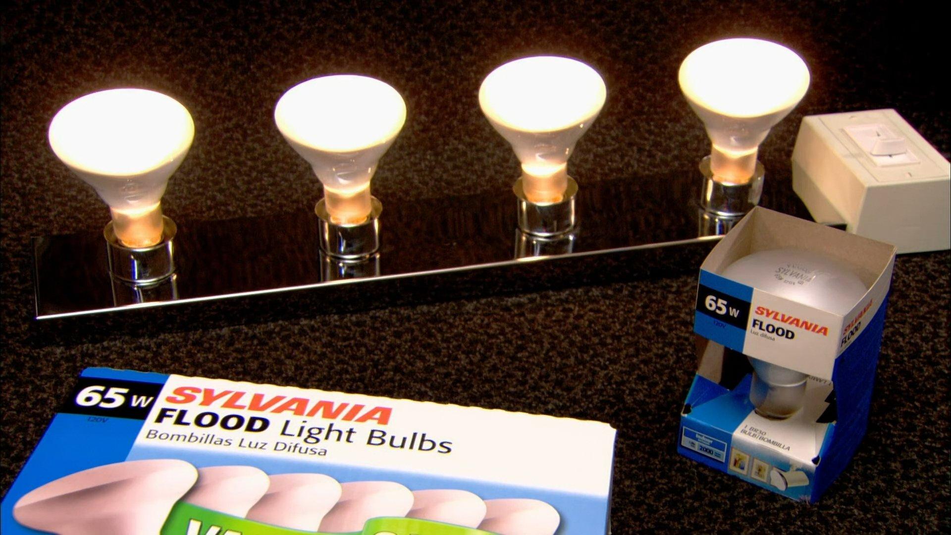 Still from Headphones, Diving Regulators, Reflector Light Bulbs