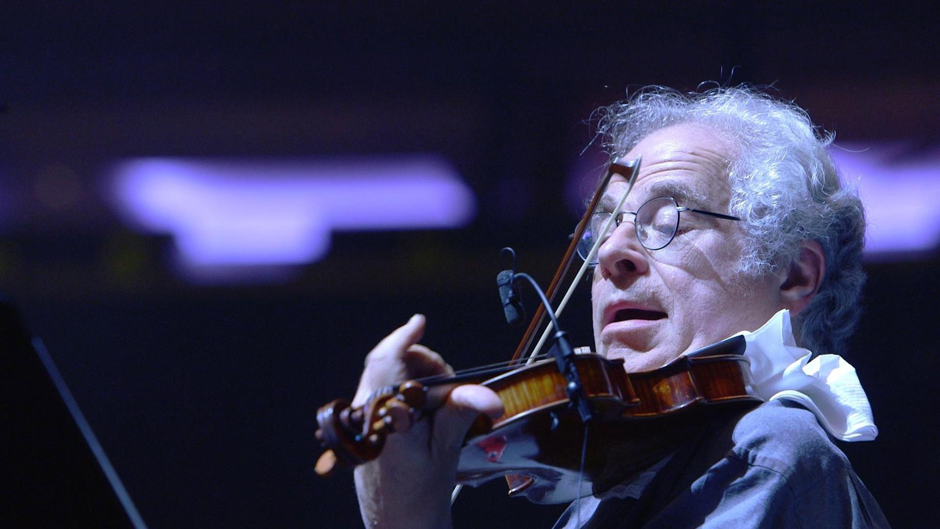 Still from Itzhak Perlman