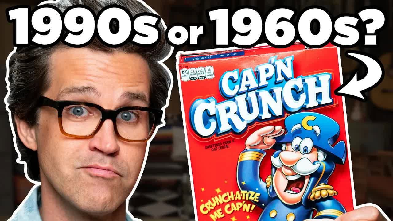 Still from 100 Years Of Cereal Taste Test
