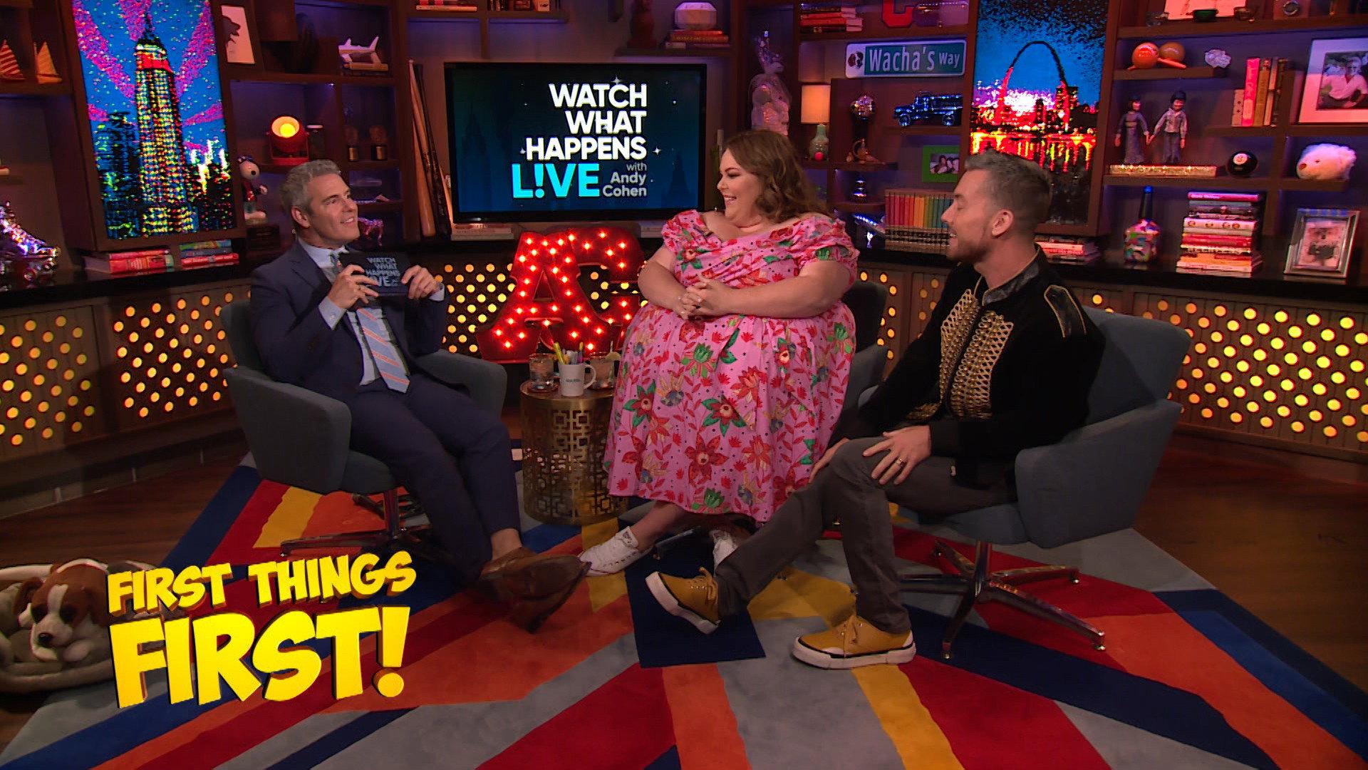 Still from Chrissy Metz; Lance Bass