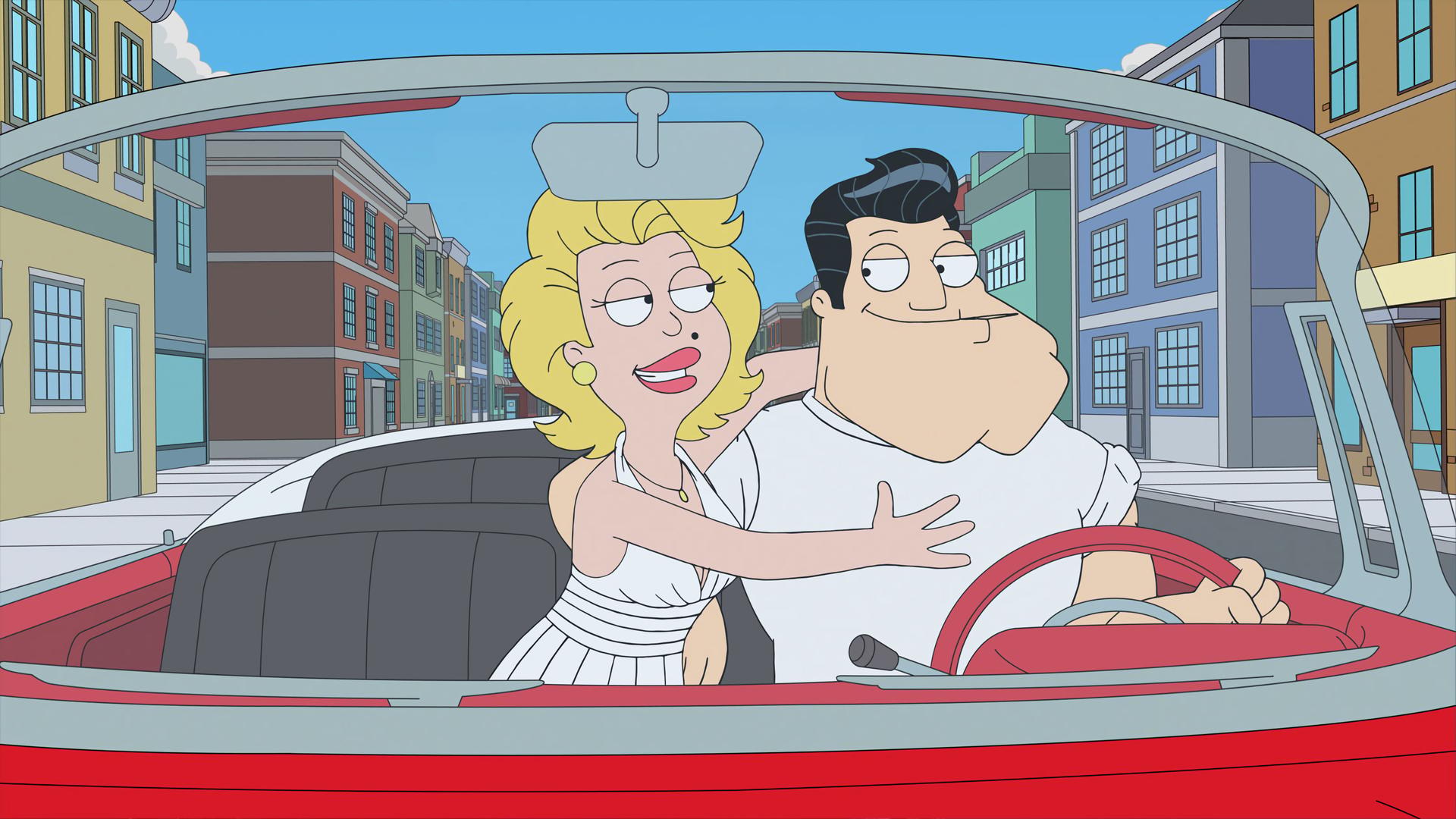 Still from American Dad Graffito