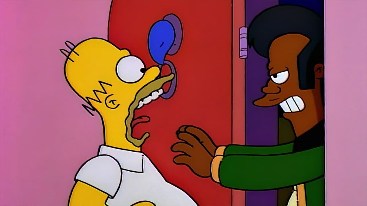Still from Homer and Apu