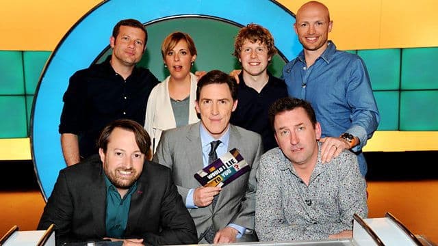 Still from Matt Dawson MBE, Mel Giedroyc, Josh Widdicombe, Dermot O'Leary