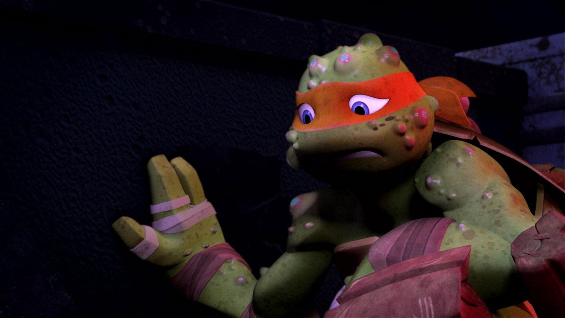 Still from Mikey Gets Shellacne