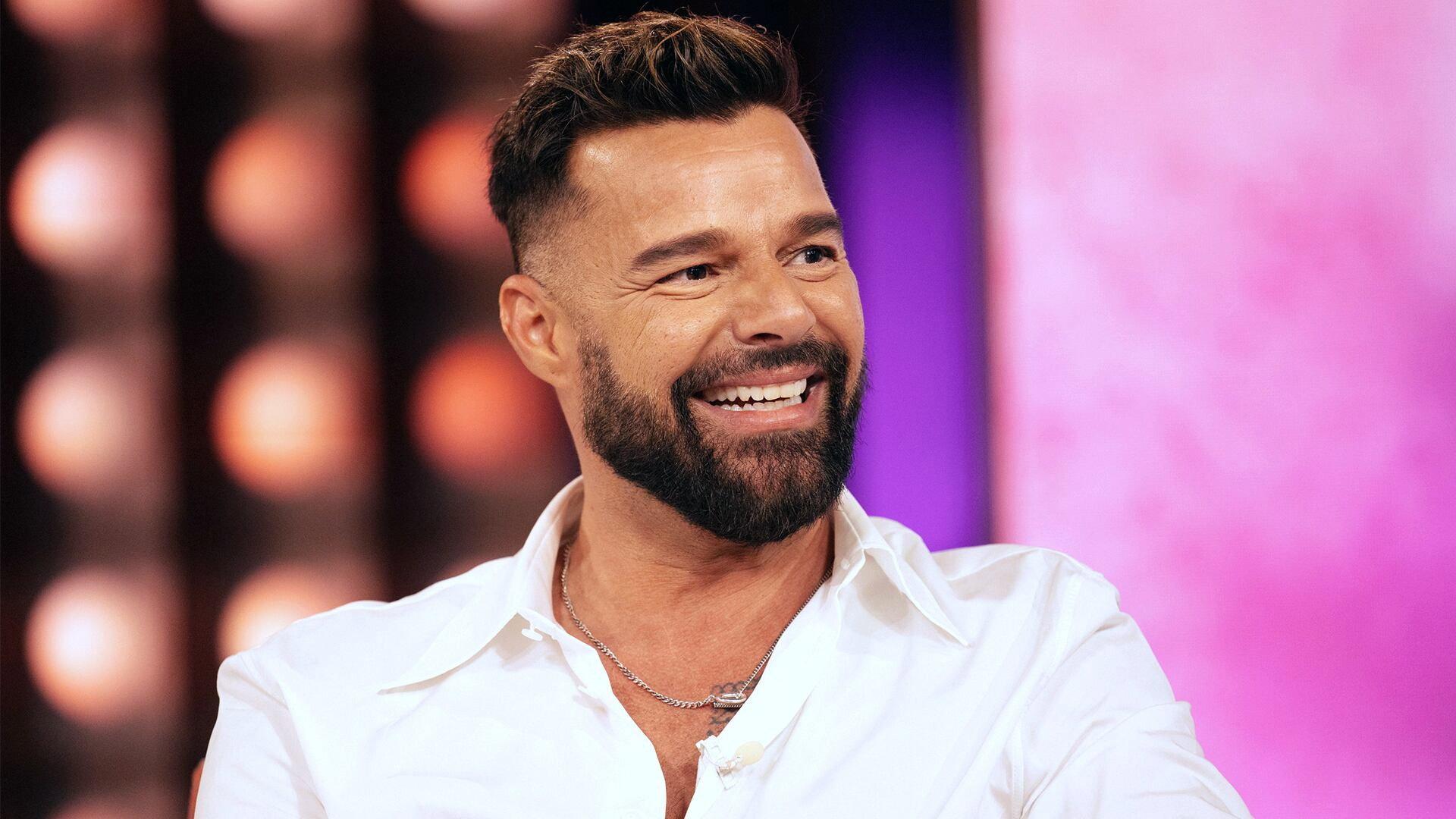 Still from Ricky Martin, Rebecca Hall, Paris Paloma
