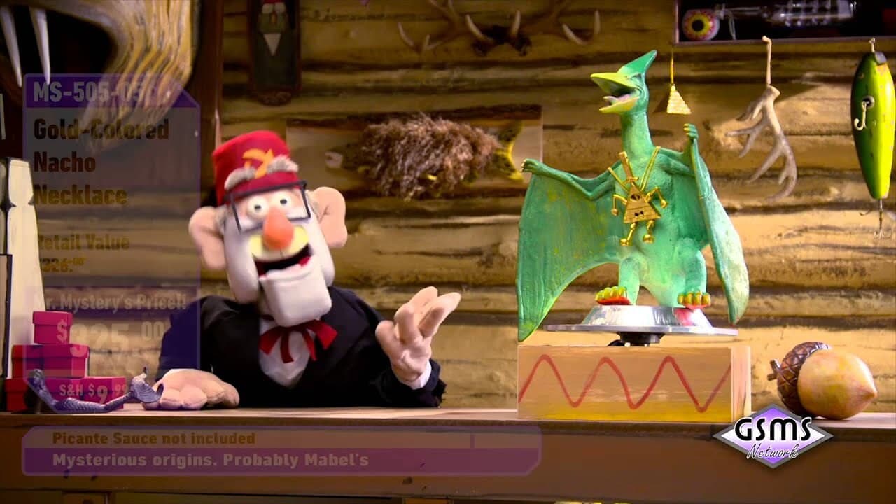 Still from Shop at Home with Mr. Mystery - Nacho Necklace