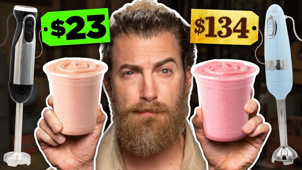 Still from $23 vs. $134 Blender Taste Test