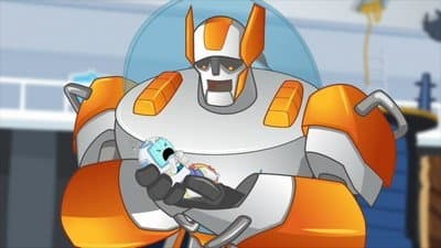 Still from Four Bots and a Baby