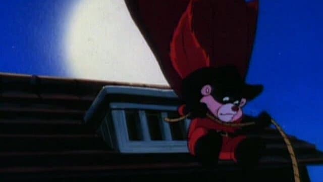 Still from Once More, the Crimson Avenger