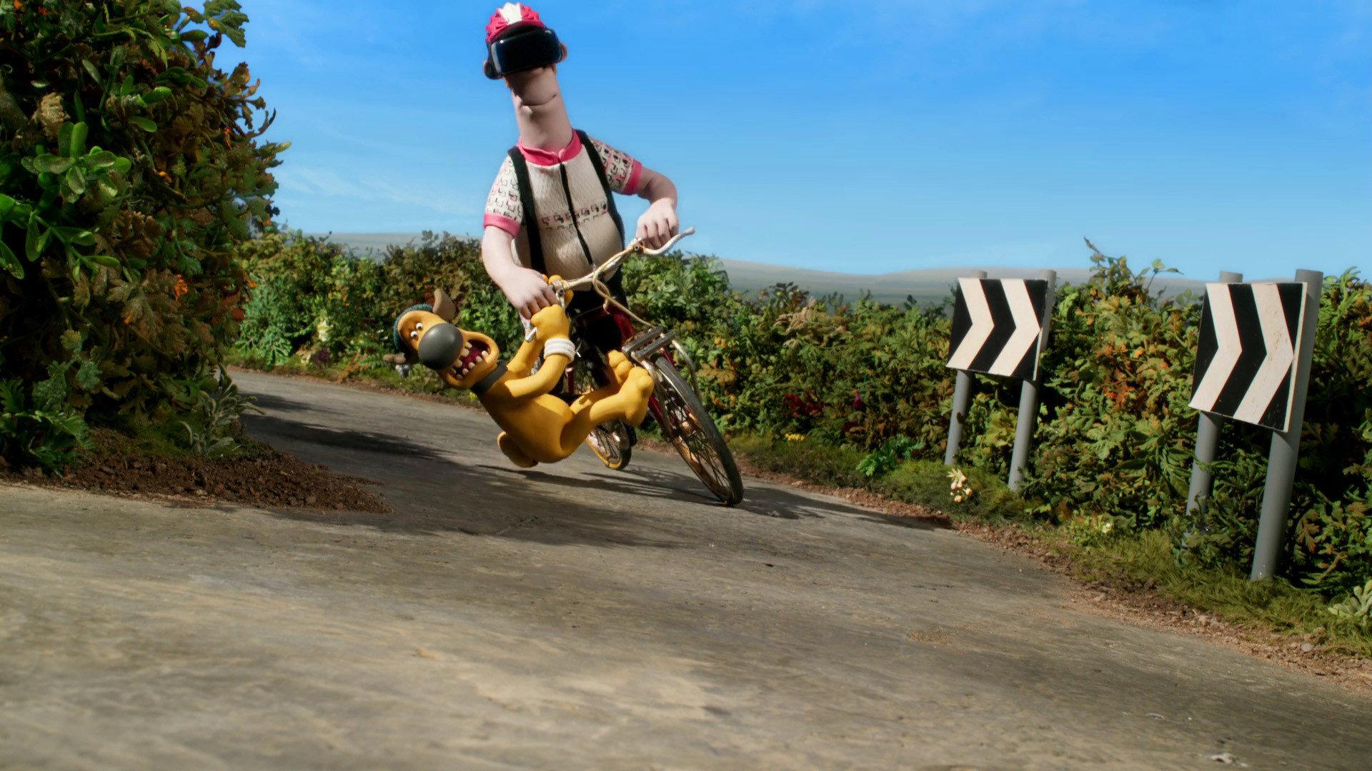 Still from Tour de Mossy Bottom