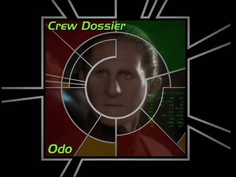 Still from Crew Dossier: Odo
