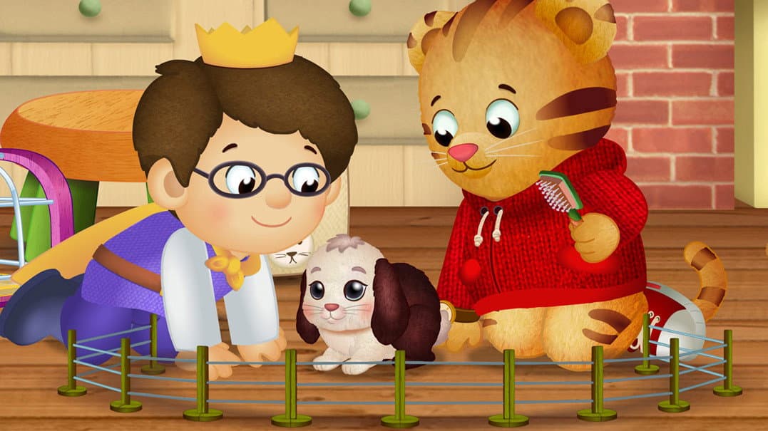 Still from Daniel Takes Care of Snowball