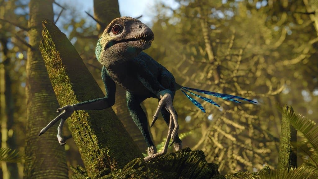 Still from Feathered Dragons