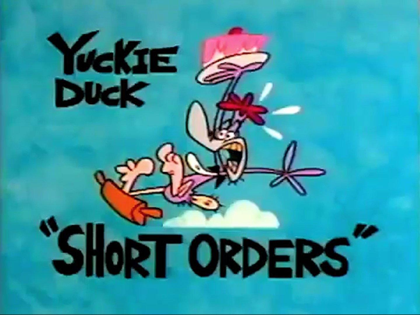Still from Yuckie Duck: Short Orders