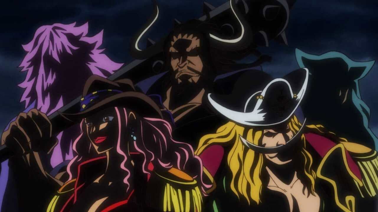 Still from Changing Destiny! The Whitebeard Pirates Cast Ashore!