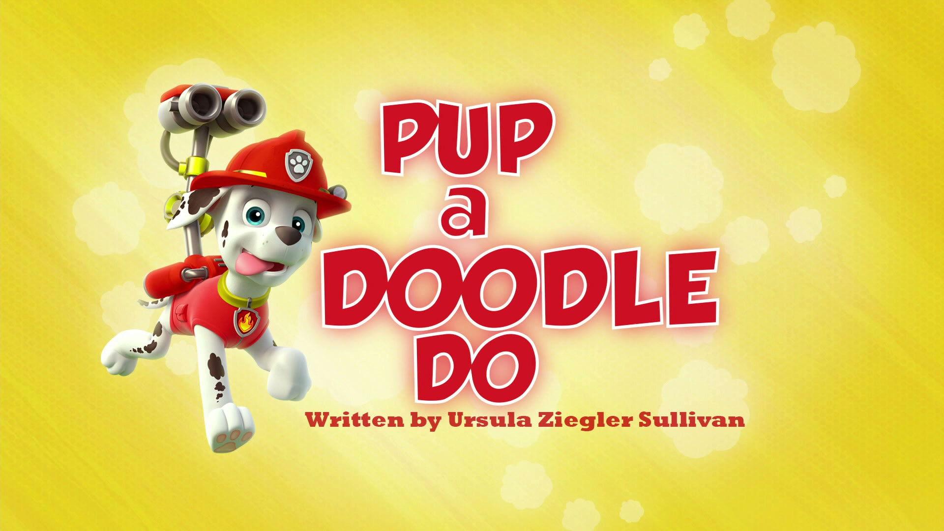 Still from Pup a Doodle Do