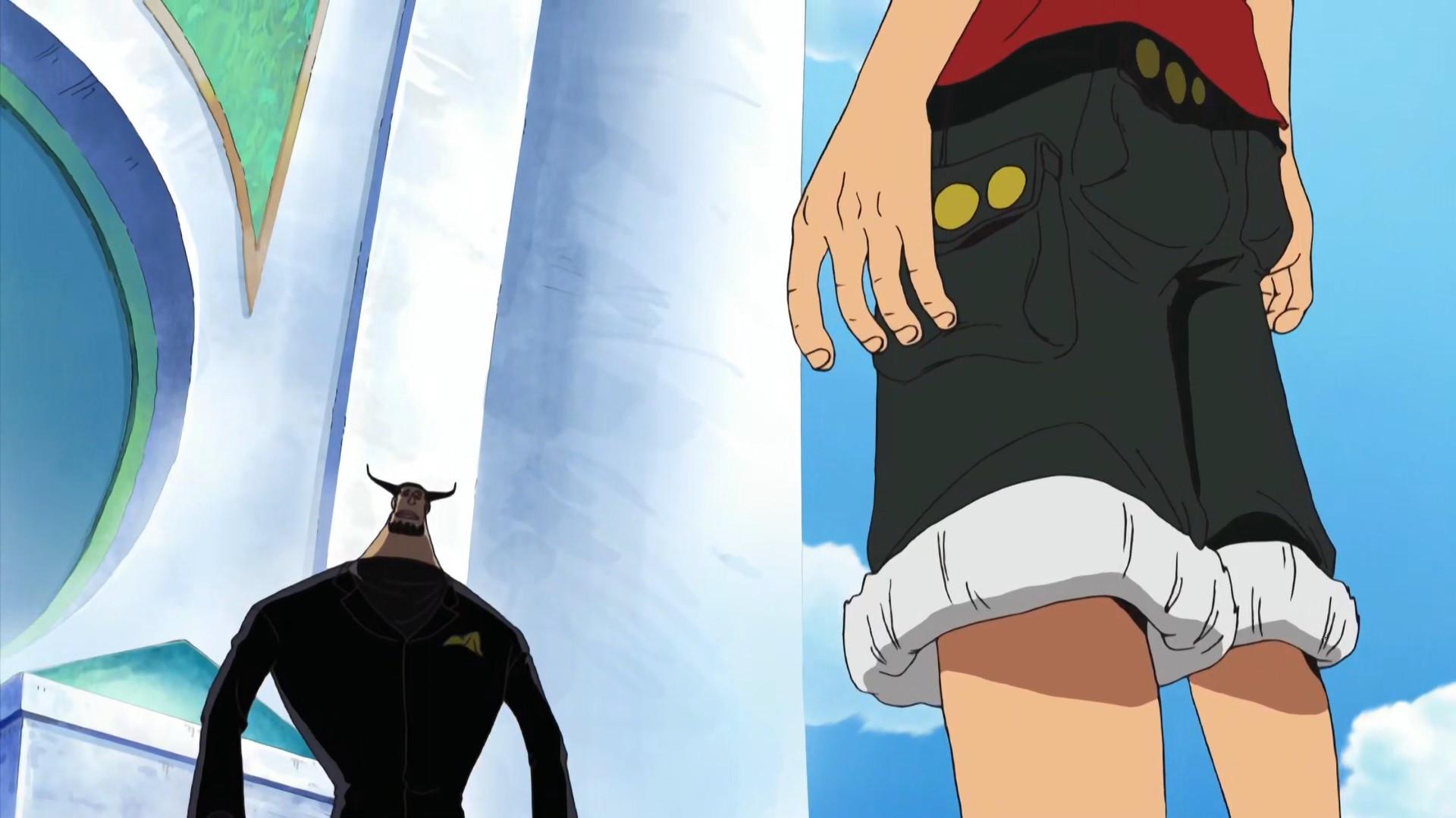 Still from Give Robin Back! Luffy vs. Blueno!