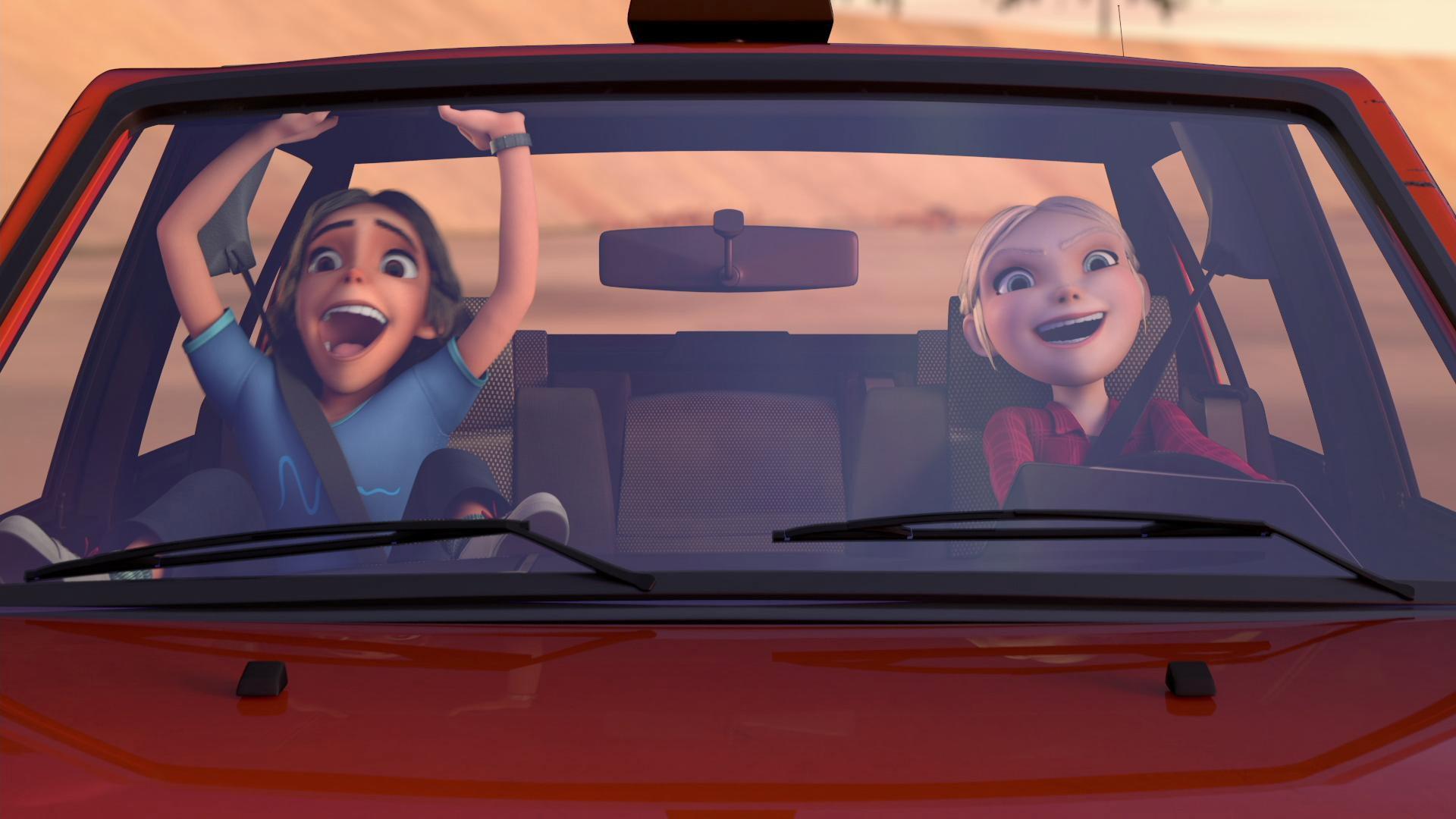 Still from Collision Course