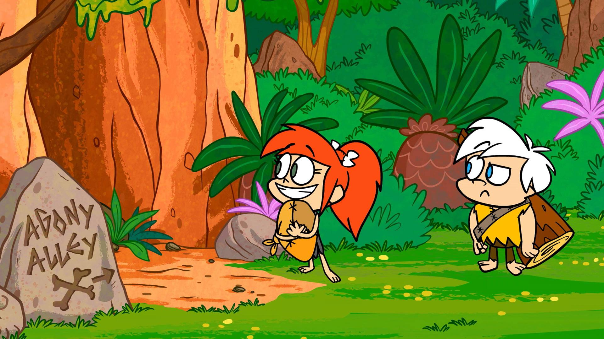Still from Alien vs. Pebbles